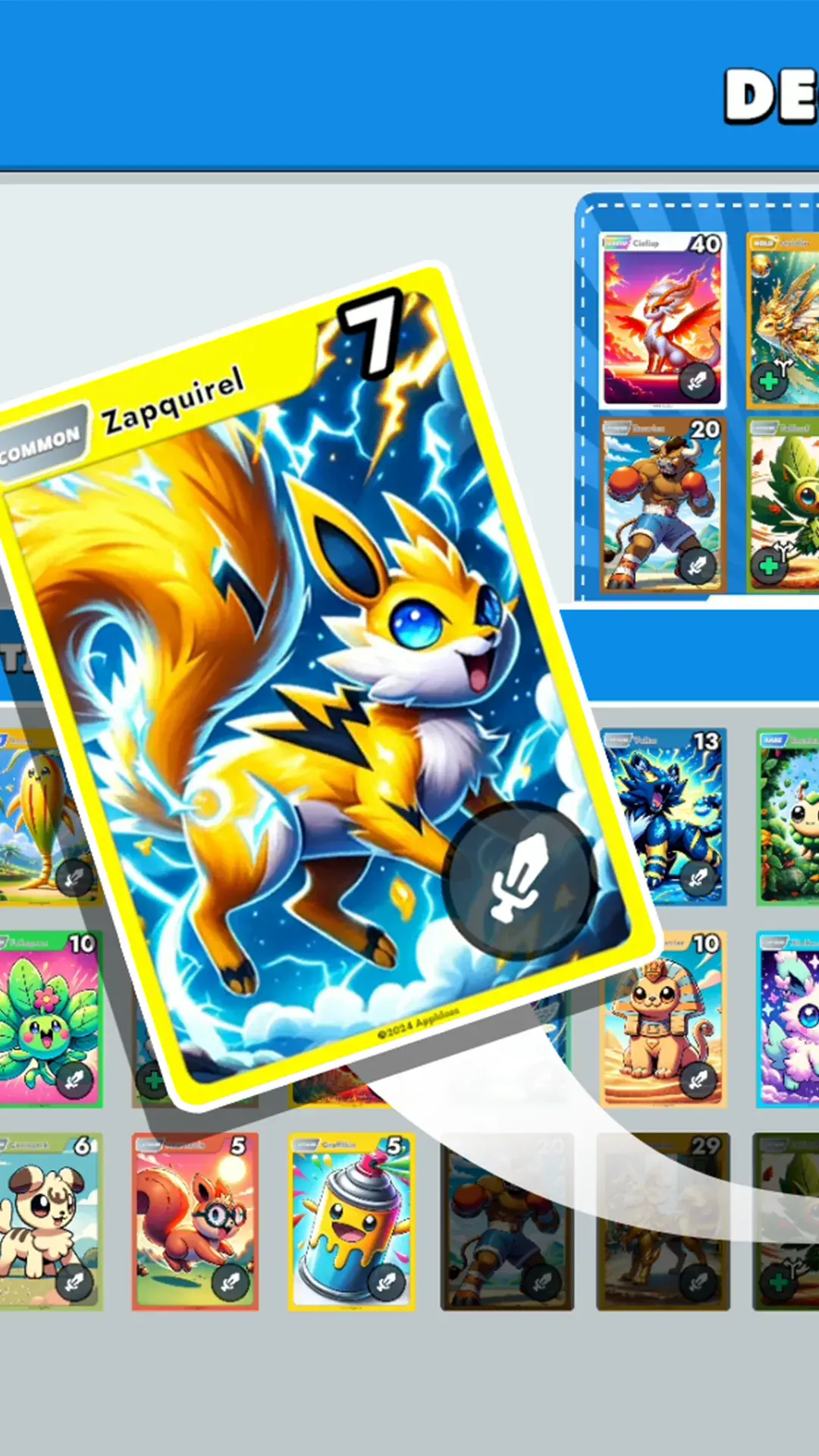 Mini Monsters: Card Collector screenshot 1