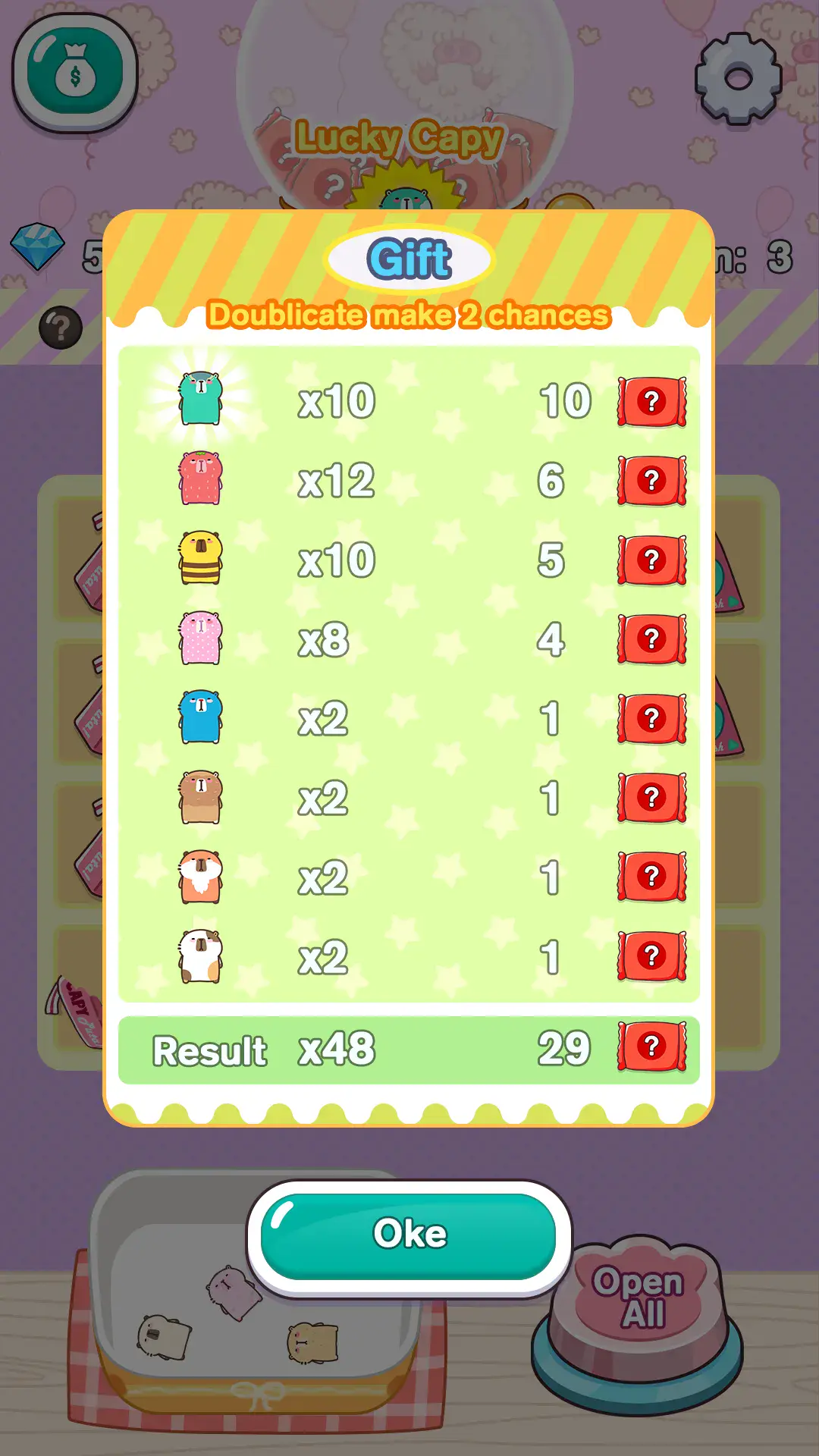 Lucky Blind Bag Capybara screenshot 17
