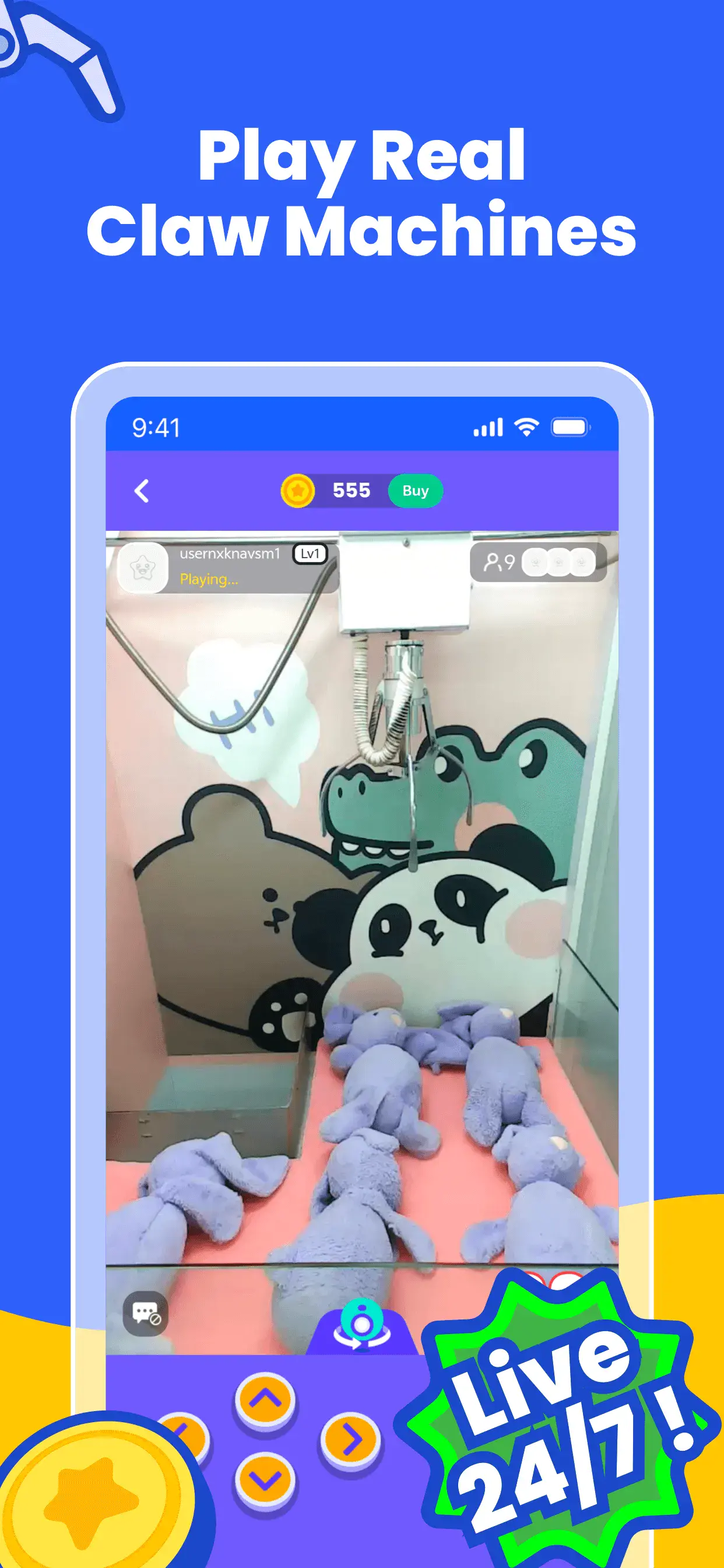 ClawParty - Real Claw Machine! screenshot 2