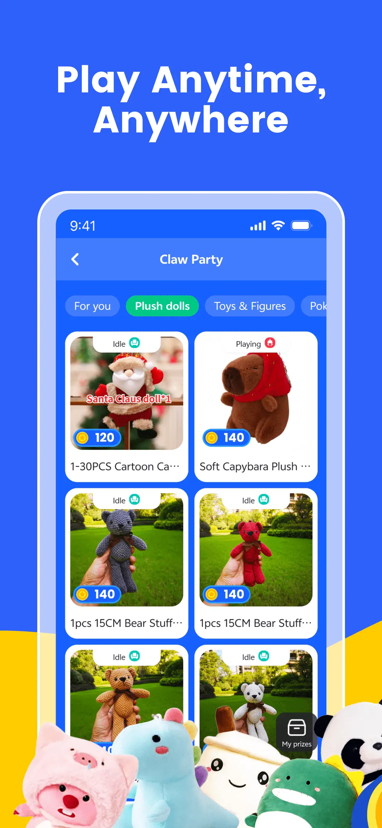ClawParty - Real Claw Machine! screenshot 3