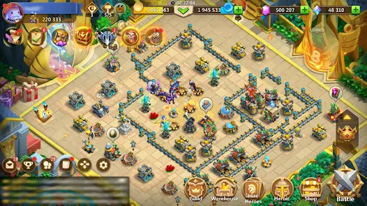 Castle Clash:  World Ruler screenshot 1