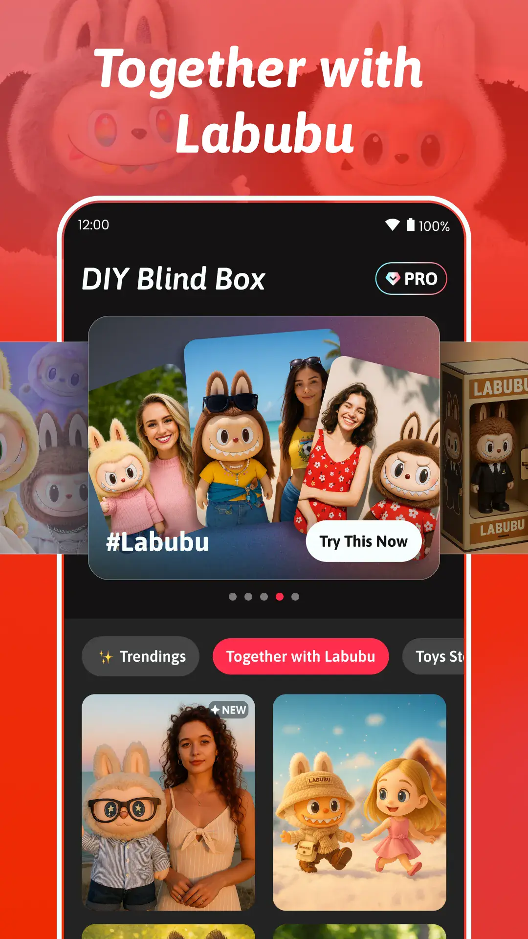 DIY Labubu Blind Box screenshot 1
