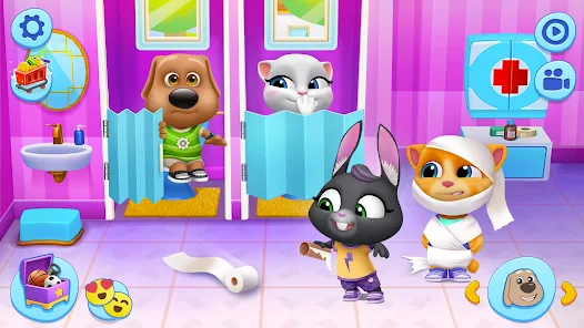 My Talking Tom Friends screenshot 2
