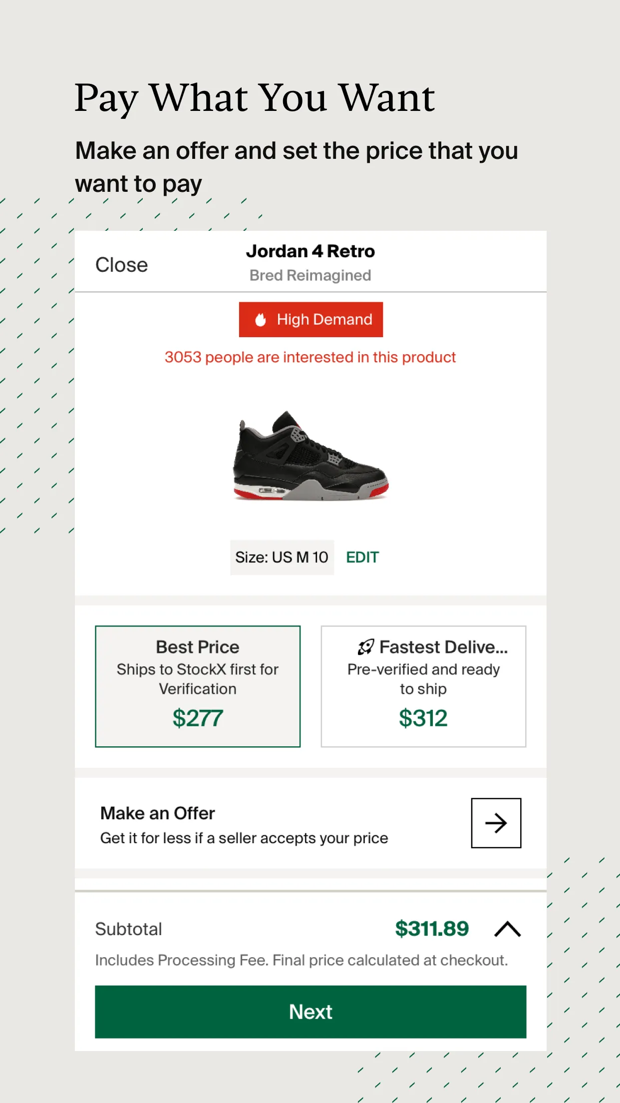 StockX - Sneakers and Apparel screenshot 6