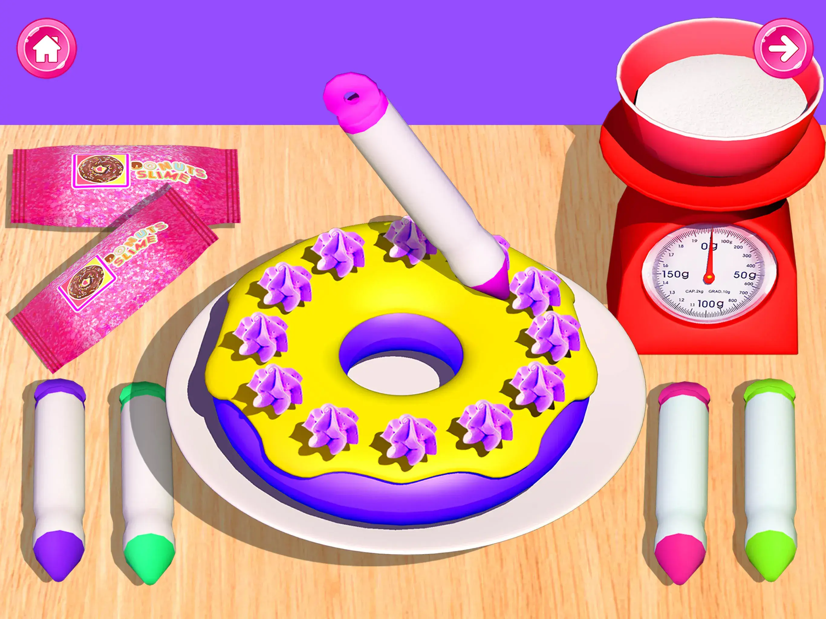 Donut Slime DIY Unboxing Games screenshot 7