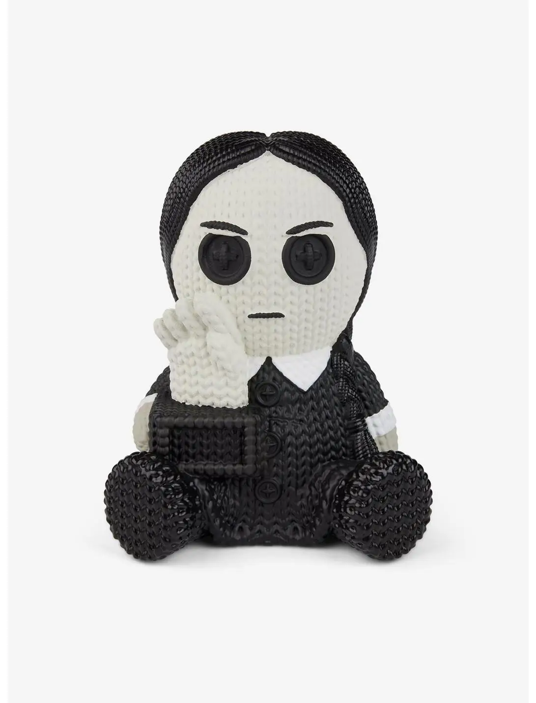 Addams Family Wednesday With Thing 101 Limited Edition Glow In The Dark Handmade by Robots Vinyl Figure
