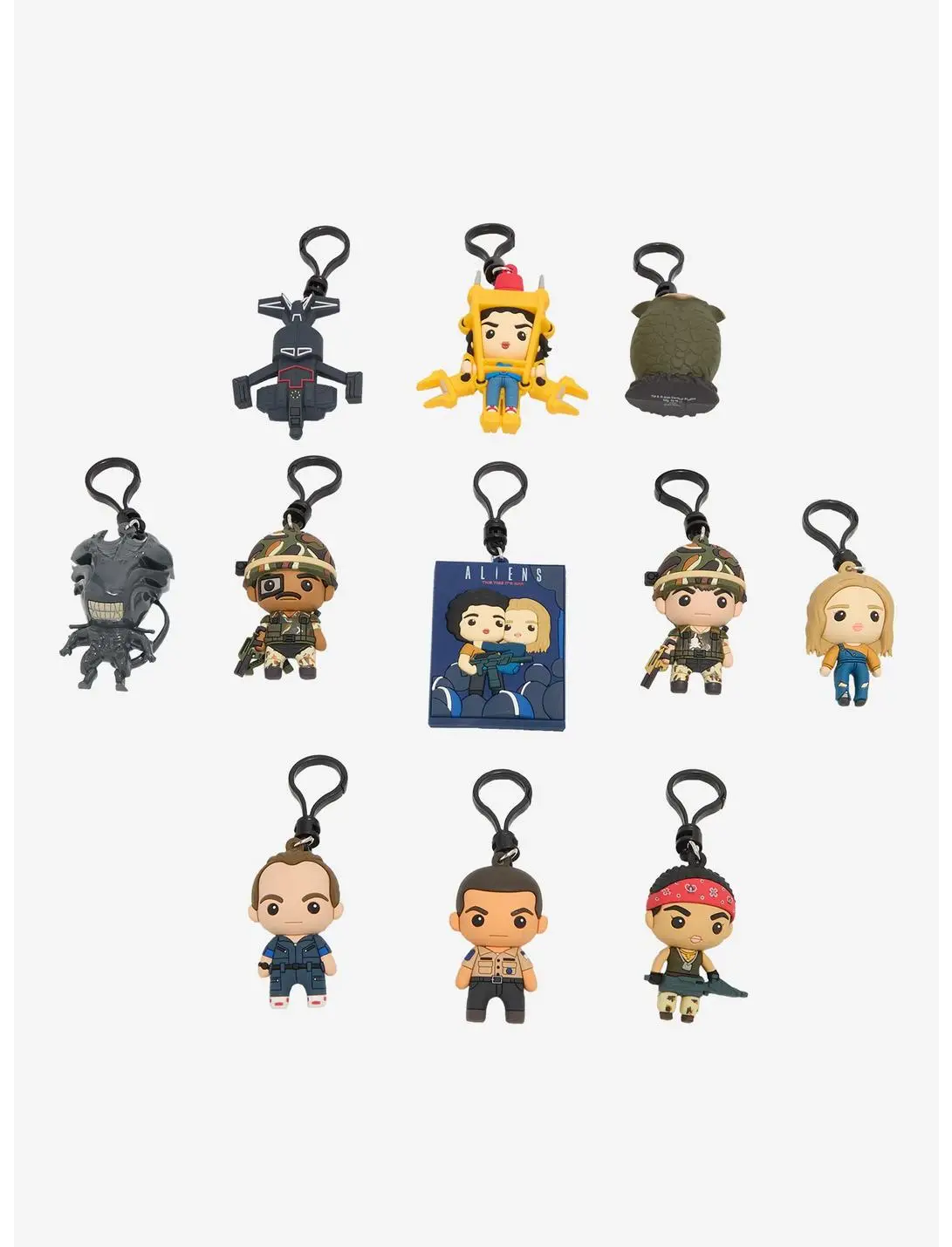Aliens Characters Blind Bag Figural Bag Clip