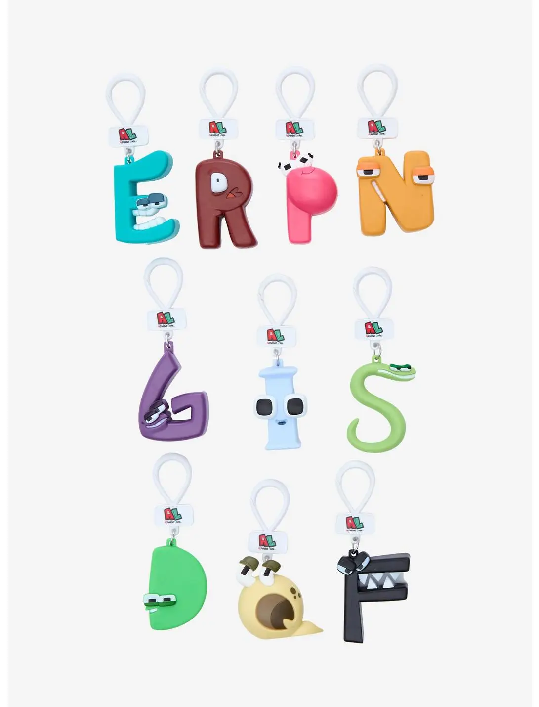 Alphabet Lore Blind Bag Figural Bag Clip