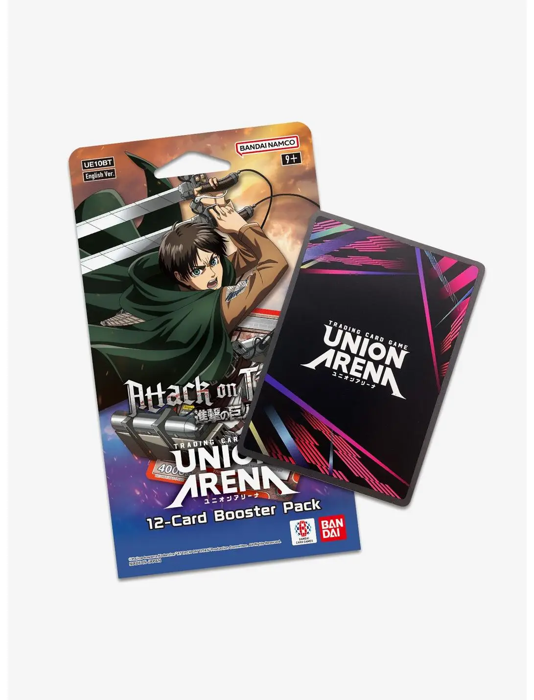 Attack on Titan Union Arena Trading Card Game Booster Pack
