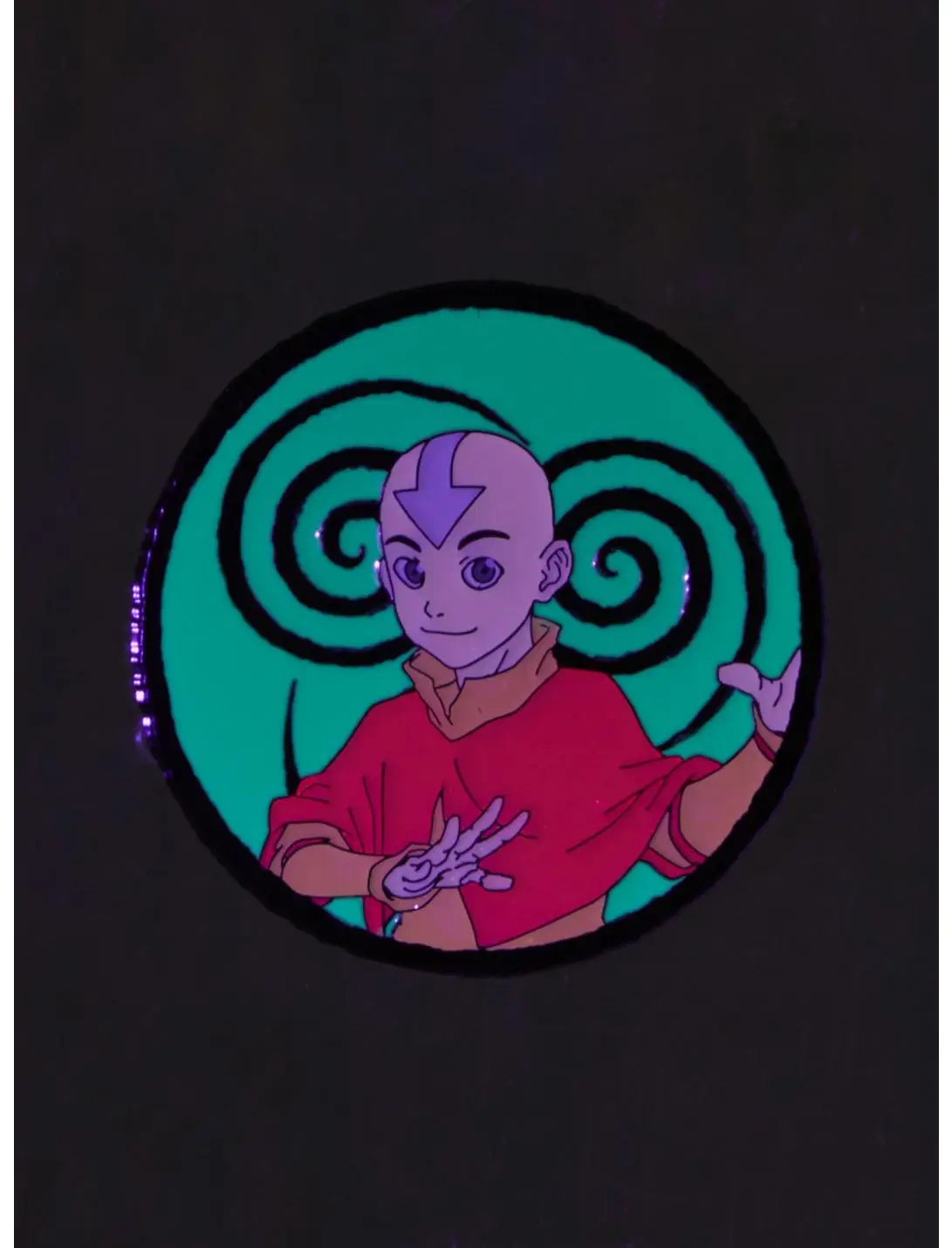 Avatar: The Last Airbender Aang UV Reactive Enamel Pin - BoxLunch Exclusive