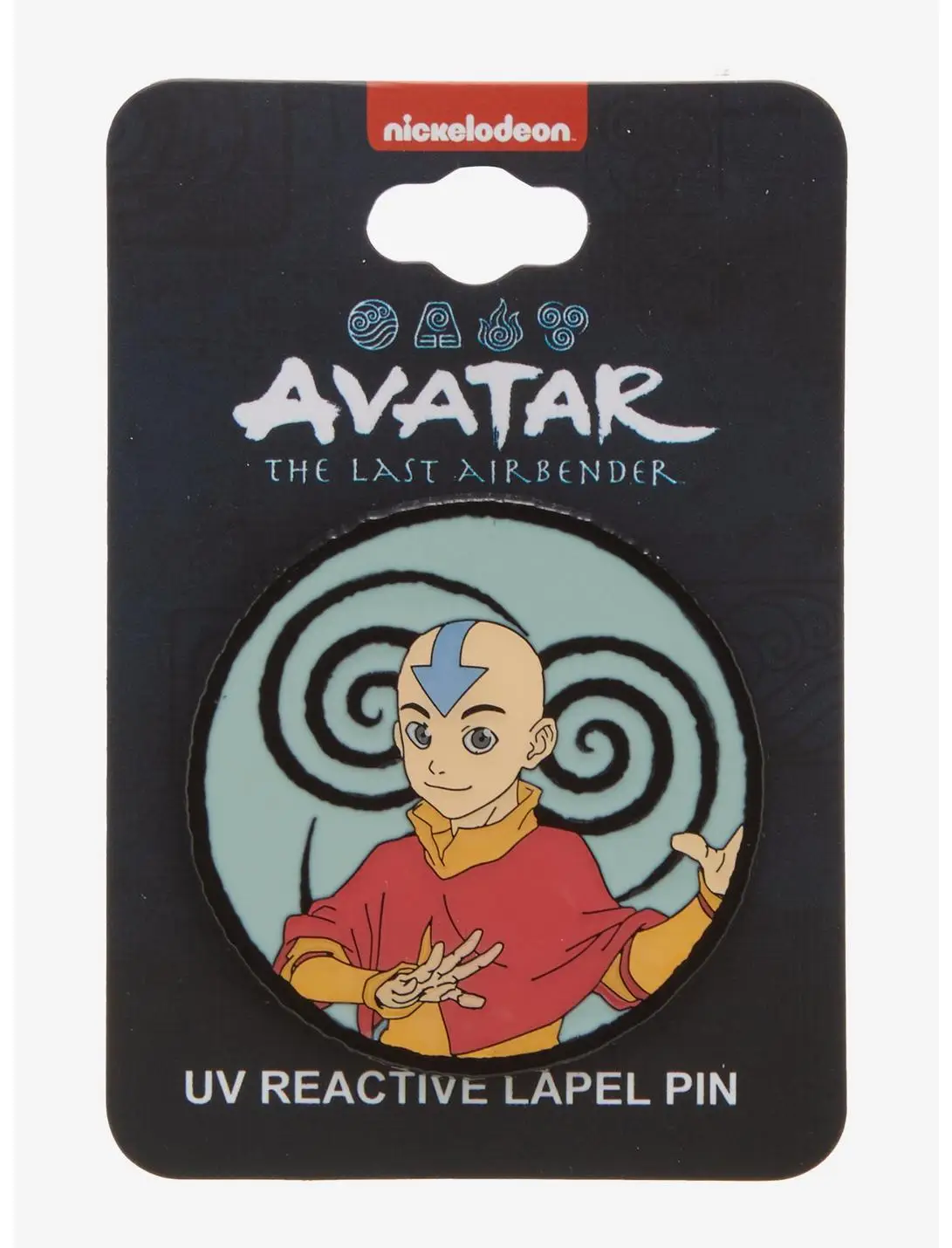 Avatar: The Last Airbender Aang UV Reactive Enamel Pin - BoxLunch Exclusive