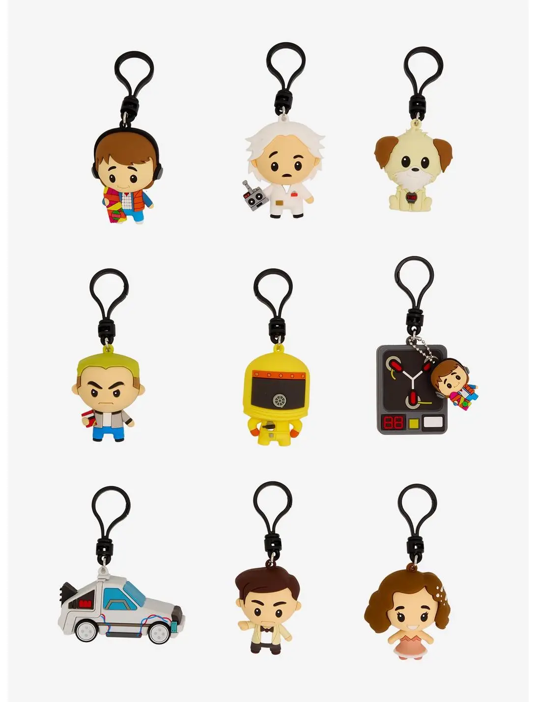 Back to the Future 40th Anniversary Blind Bag Figural Bag Clip