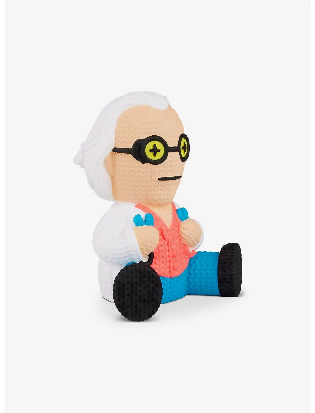 Back to the Future Dr. Brown Cables 149 Limited Edition Blacklight Handmade by Robots Vinyl Figure