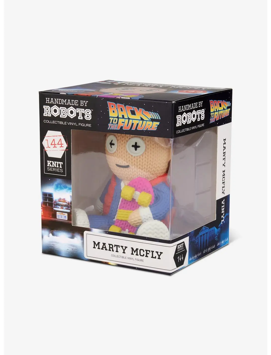 Back to the Future Marty Skateboard 144 Handmade by Robots Vinyl Figure