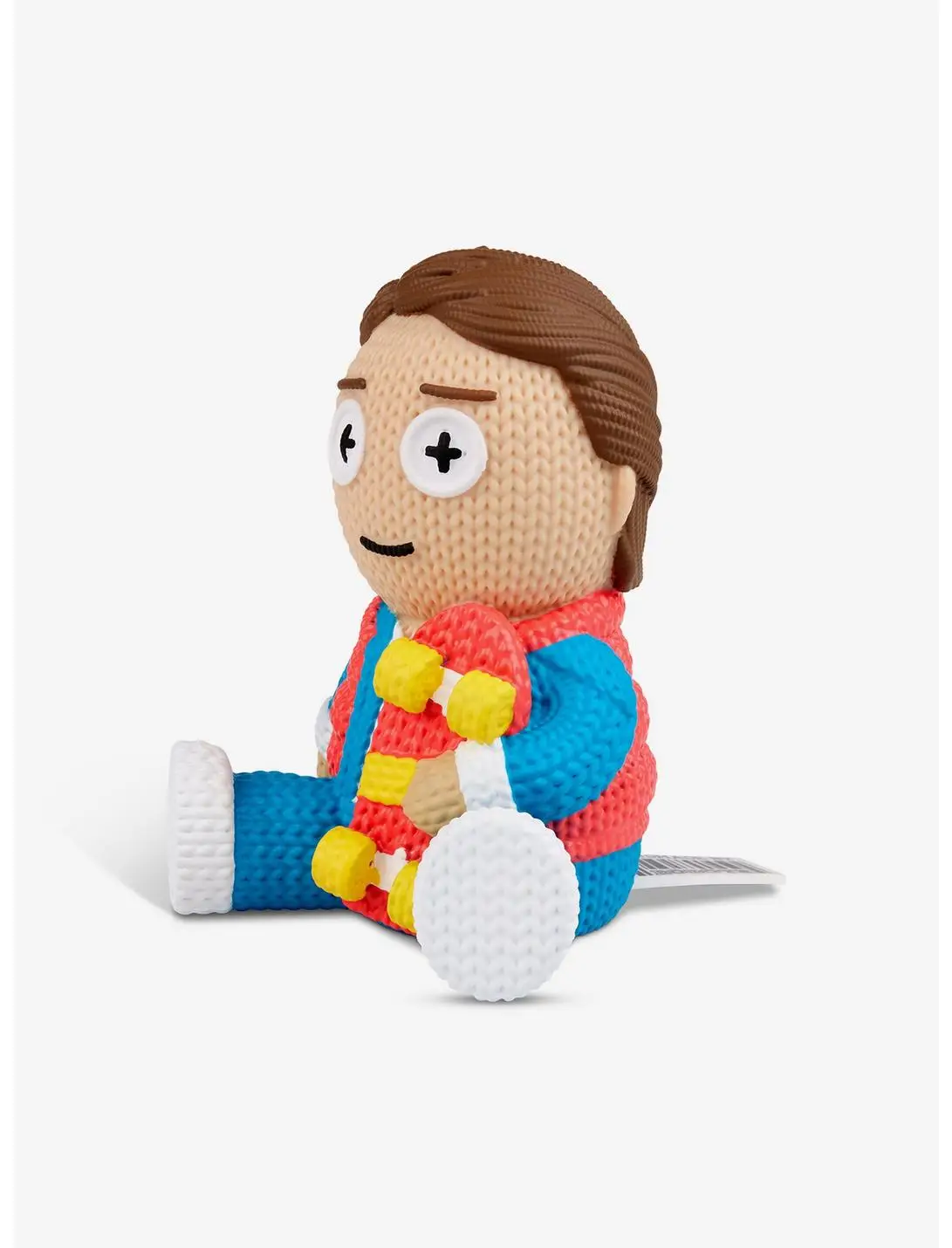 Back to the Future Marty Skateboard 148 Limited Edition Blacklight Handmade by Robots Vinyl Figure