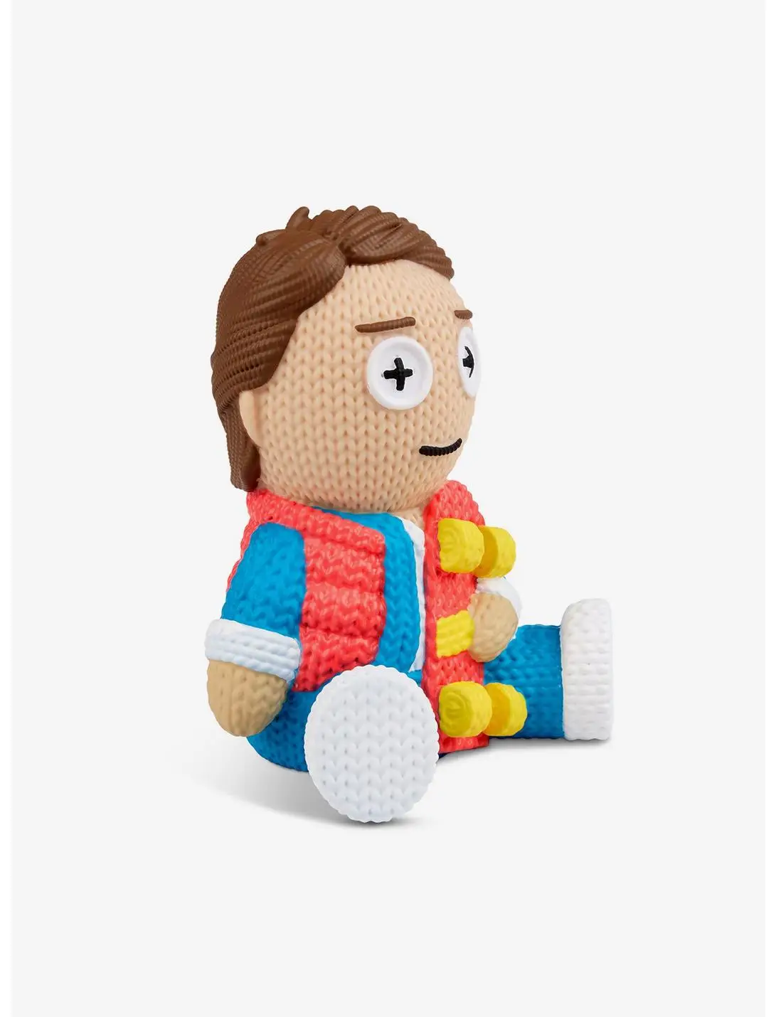 Back to the Future Marty Skateboard 148 Limited Edition Blacklight Handmade by Robots Vinyl Figure