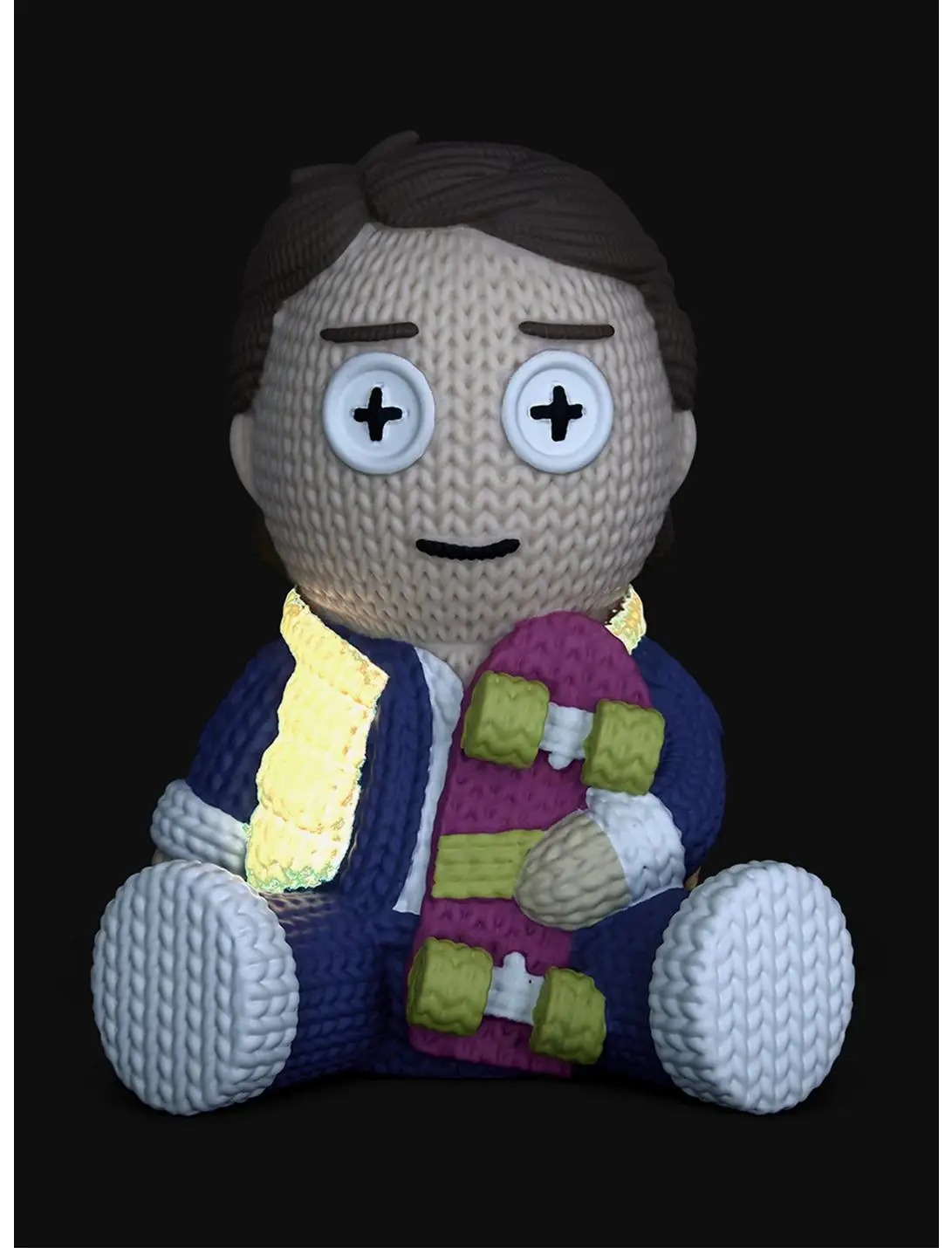 Back to the Future Marty Skateboard 152 Limited Edition Glow In The Dark Handmade by Robots Vinyl Figure