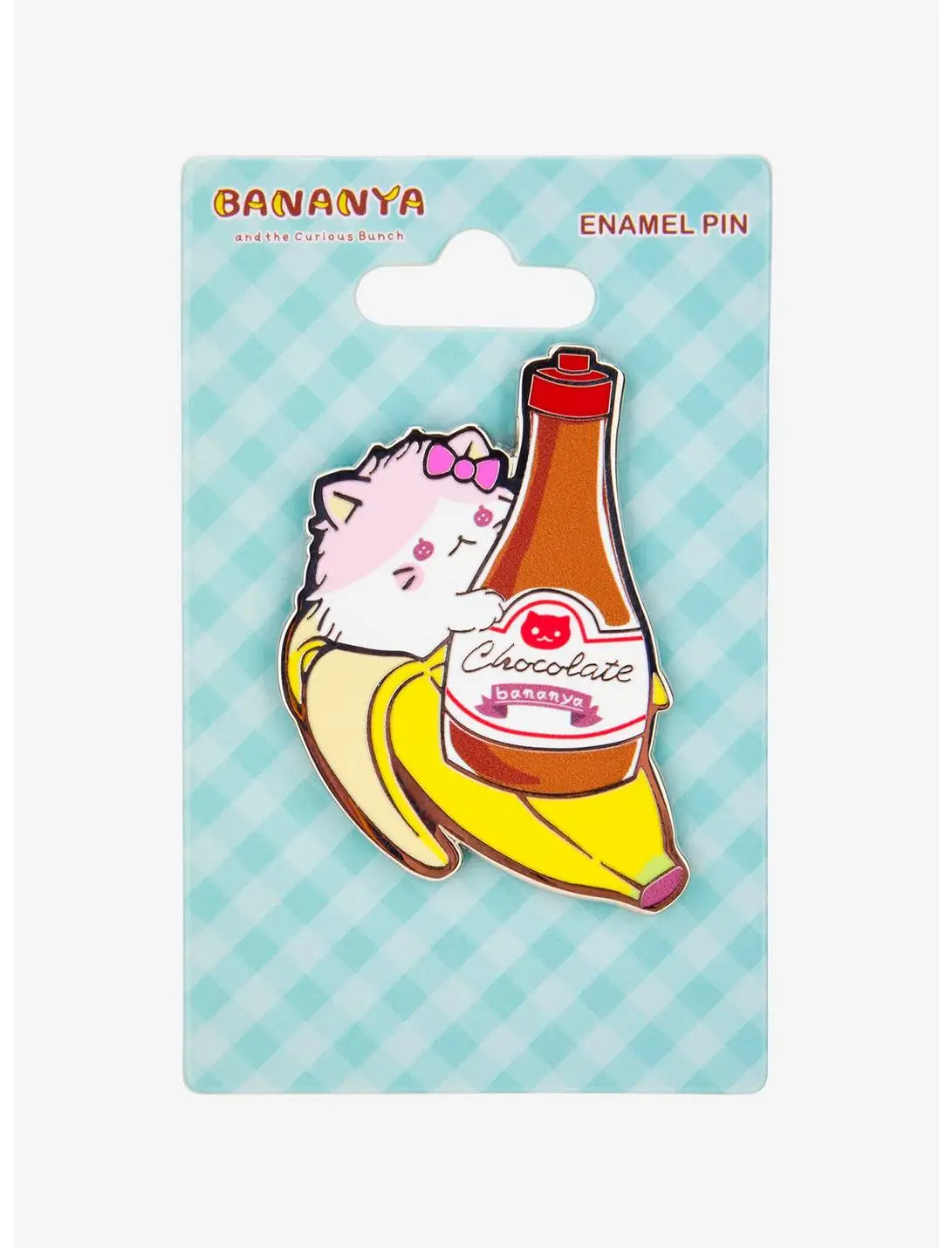 Bananya Chocolate Bananyako Enamel Pin - BoxLunch Exclusive