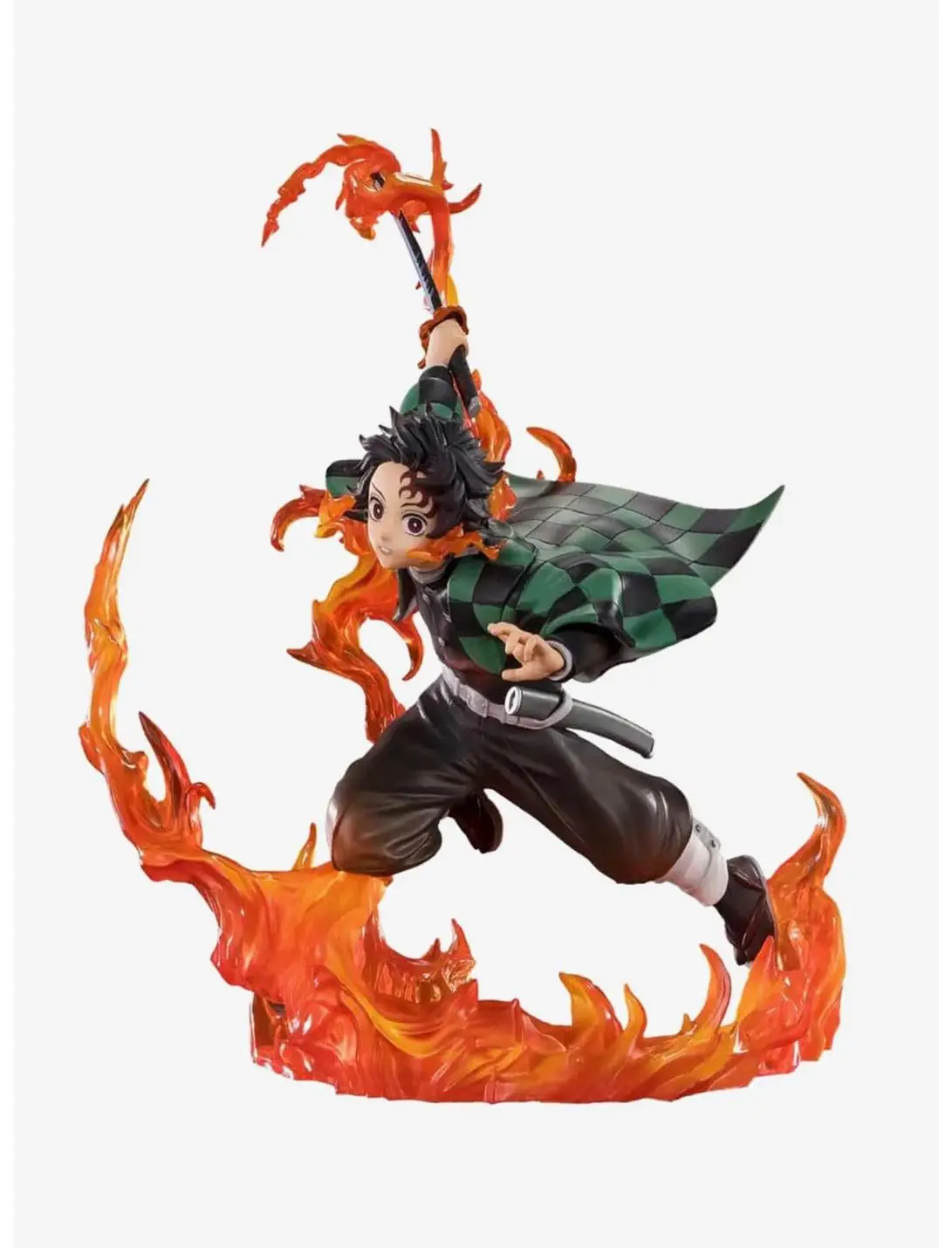 Bandai Namco Demon Slayer: Kimetsu no Yaiba FiguartsZERO Tanjiro Kamado (Kyojuro Rengoku's Sword Guard Ver.)