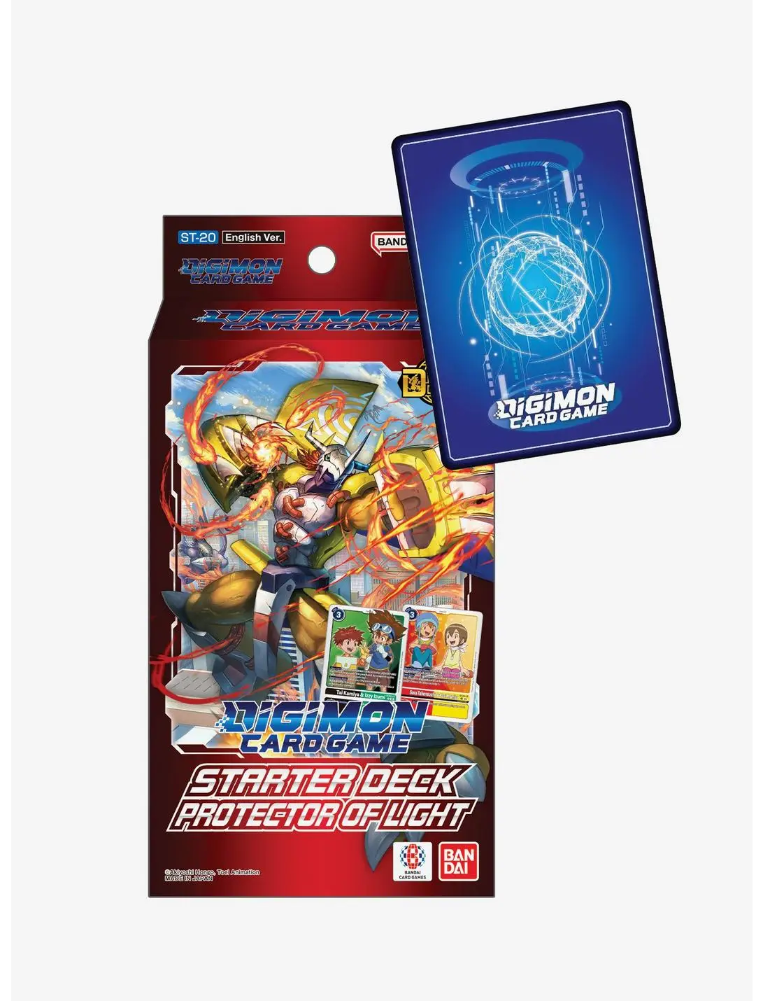 Bandai Namco Digimon Card Protector of Light Starter Deck