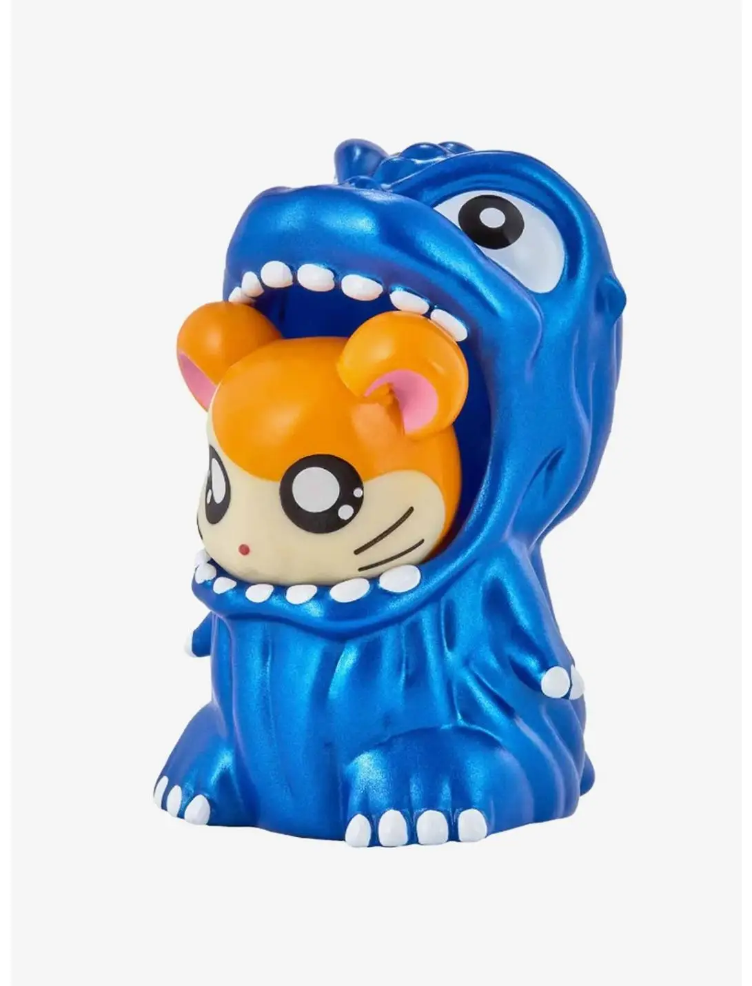 Bandai Namco Godzilla x Hamtaro Movie Monster Series Godziham-kun Figure (Metallic Blue Ver.)