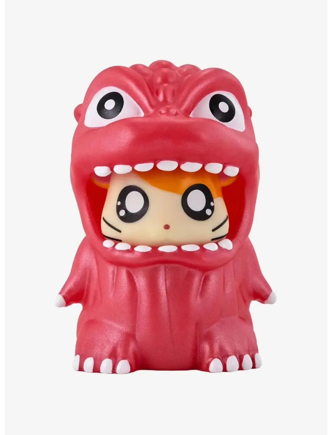 Bandai Namco Godzilla x Hamtaro Movie Monster Series Godziham-kun Figure (Metallic Red Ver.)