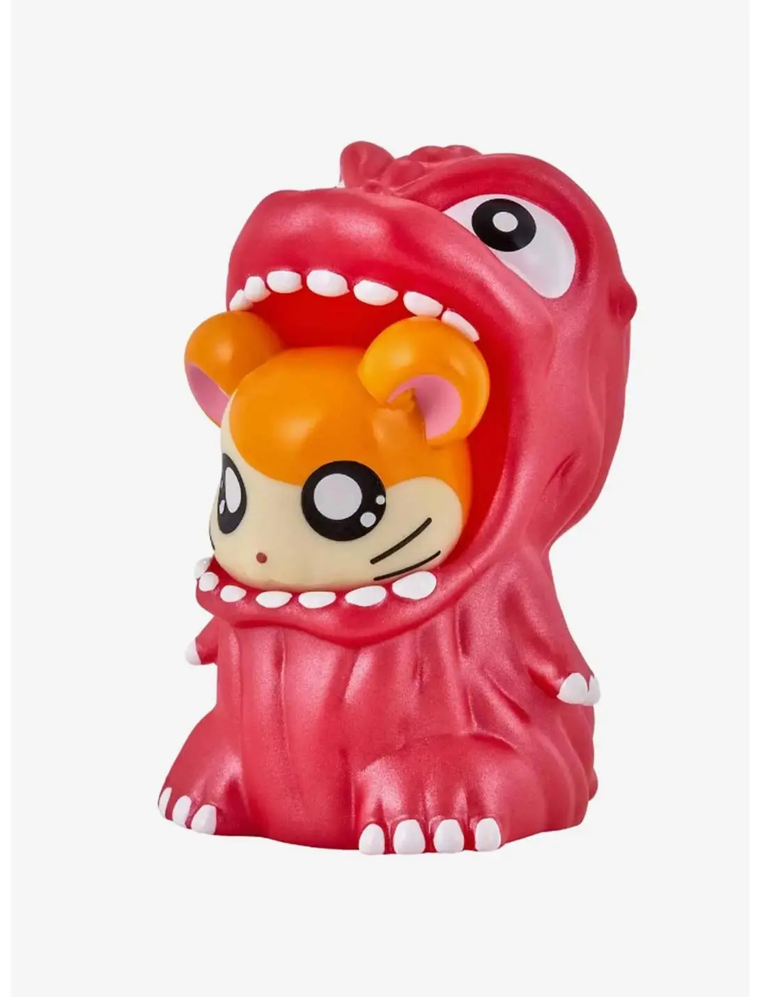 Bandai Namco Godzilla x Hamtaro Movie Monster Series Godziham-kun Figure (Metallic Red Ver.)