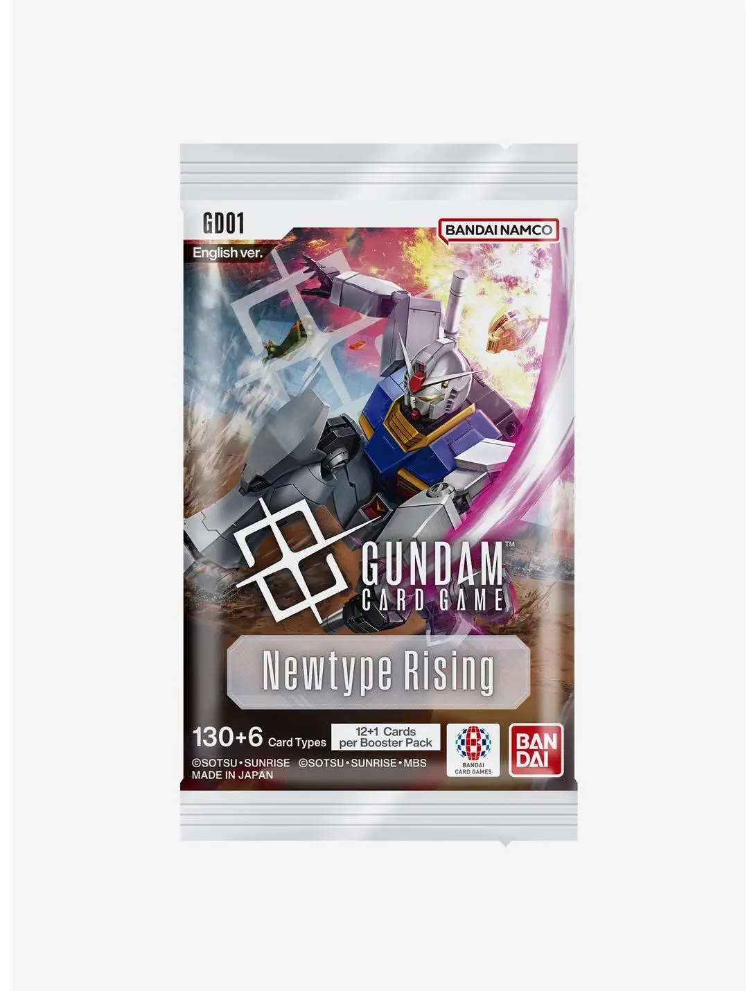 Bandai Namco Gundam Card Game Newtype Rising Booster Pack