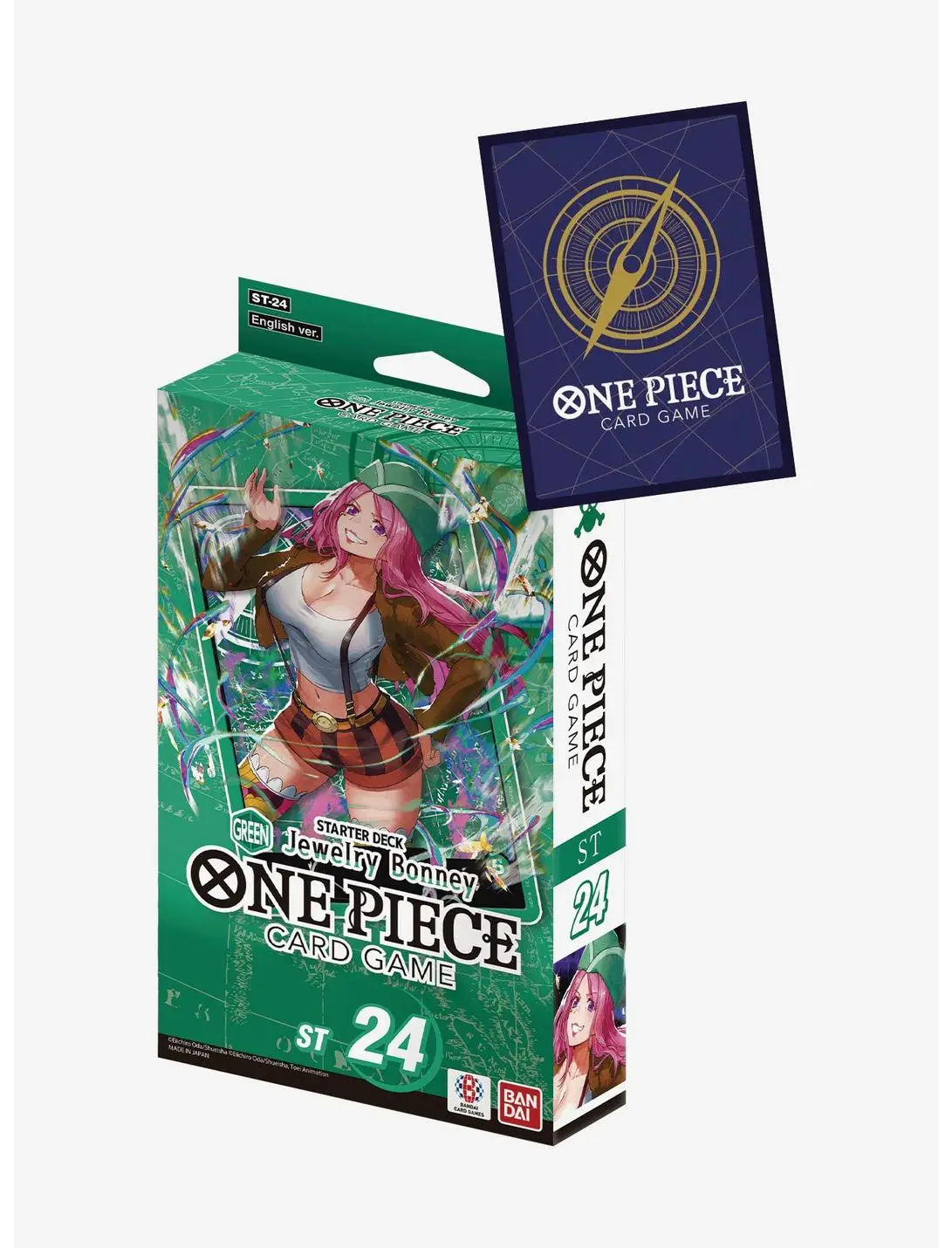 Bandai Namco One Piece Card Game Green Jewelry Bonney Starter Deck