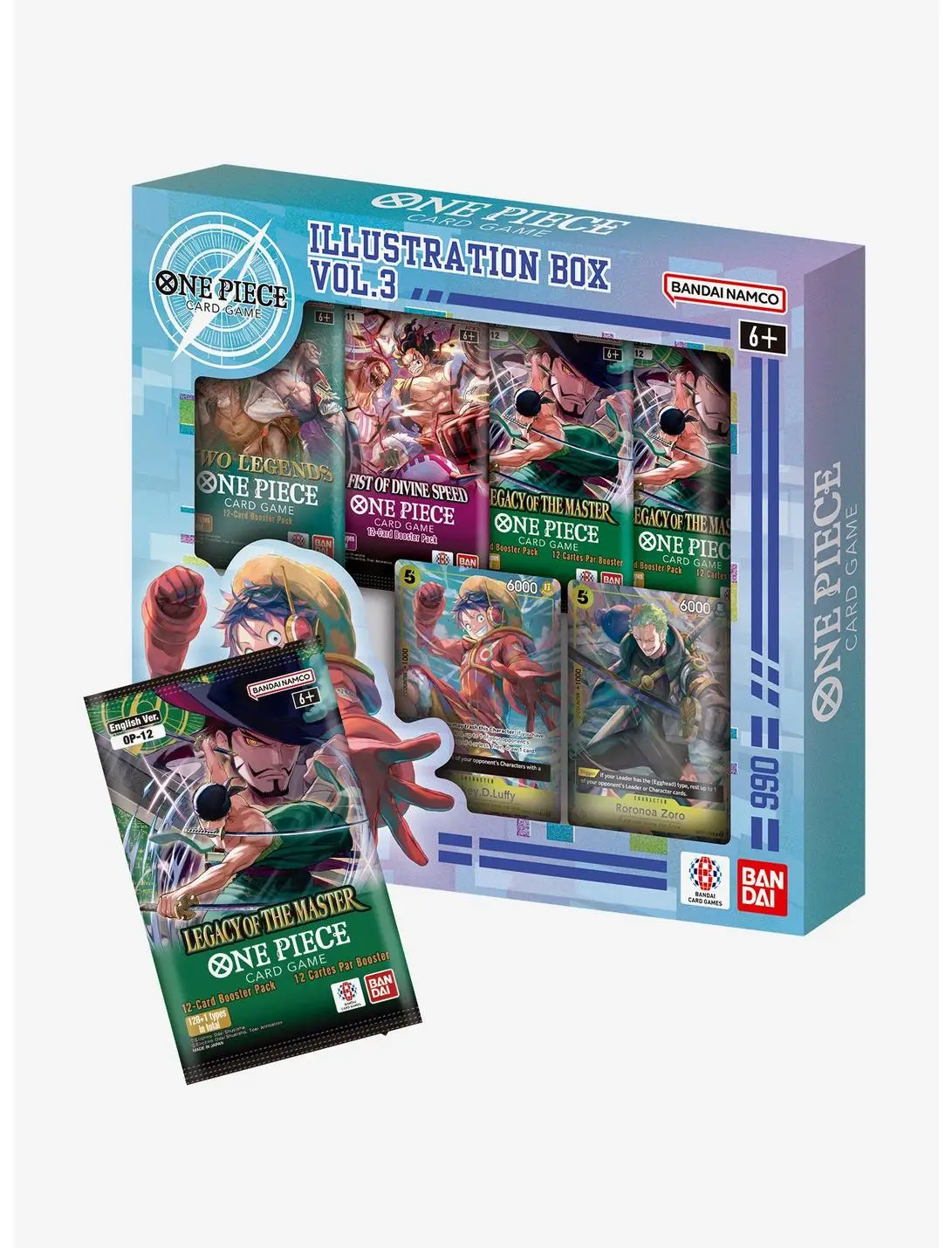 Bandai Namco One Piece Card Game Illustration Box Vol. 3