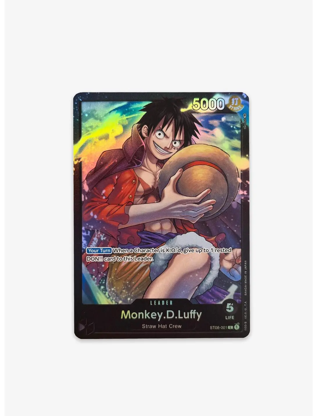 Bandai Namco One Piece Card Game Monkey D. Luffy Starter Deck