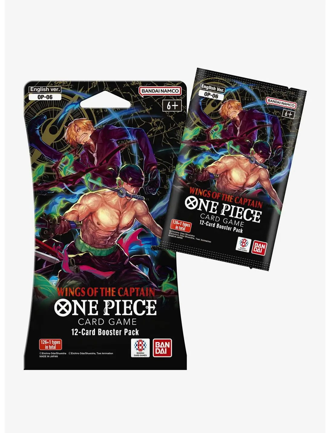 Bandai Namco One Piece Card Game Wings of the Captain Booster Pack