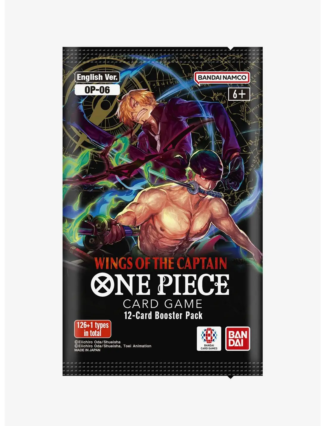 Bandai Namco One Piece Card Game Wings of the Captain Booster Pack