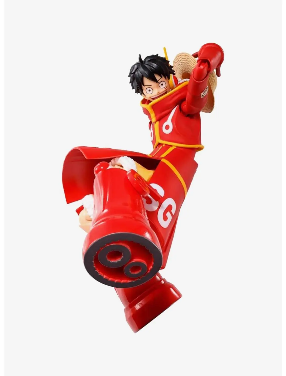 Bandai Namco One Piece S.H.Figuarts Monkey D. Luffy (Future Island Egghead) Figure