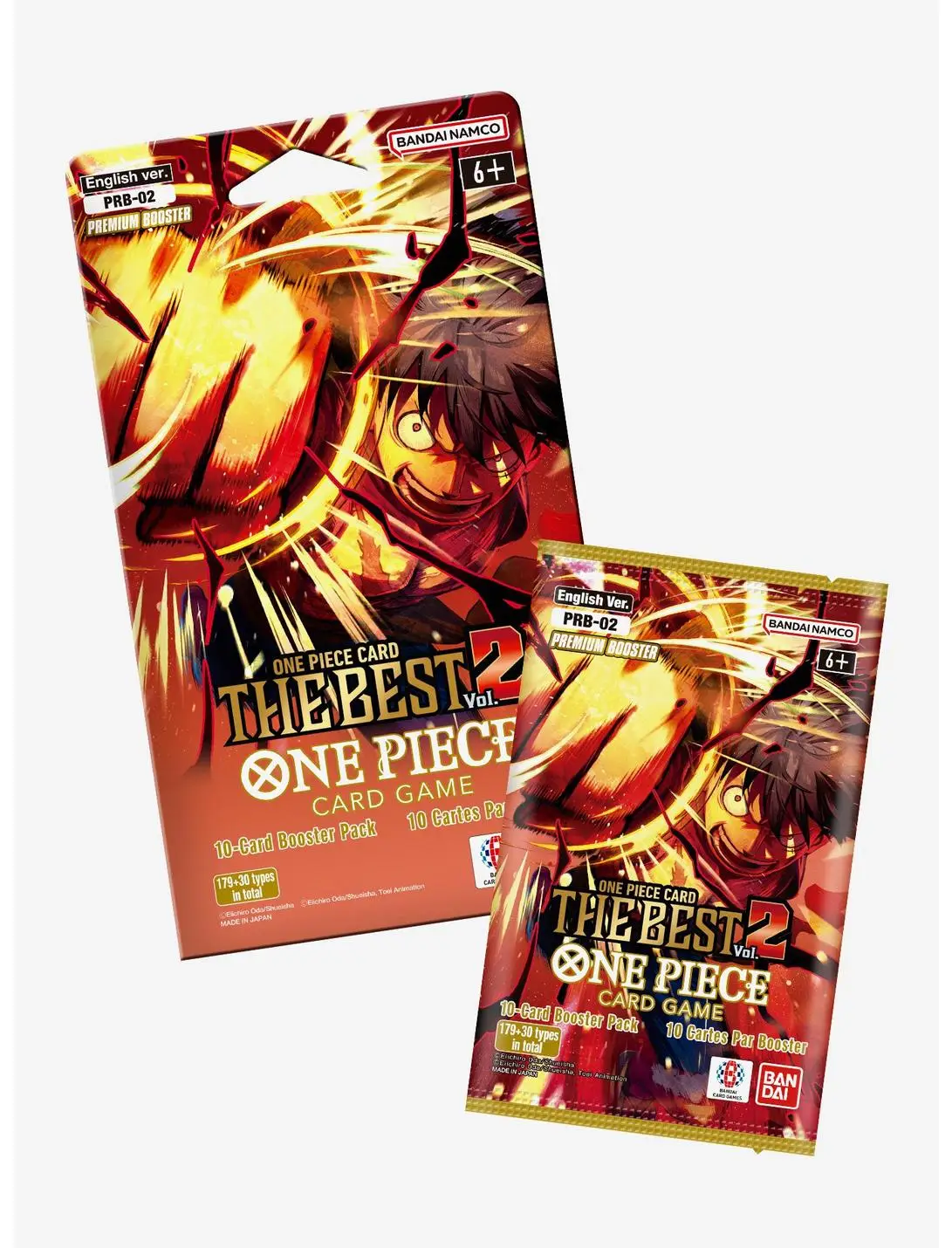 Bandai Namco One Piece The Best Vol. 2 Premium Booster Pack