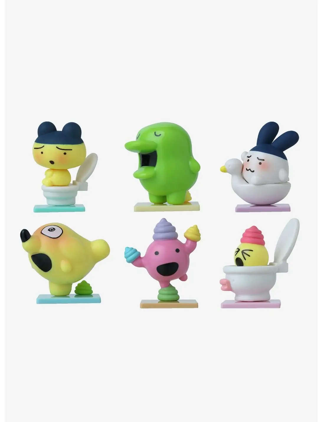Bandai Namco Tamagotchi Collectibles Poop Time Series Blind Bag Keychain Figure