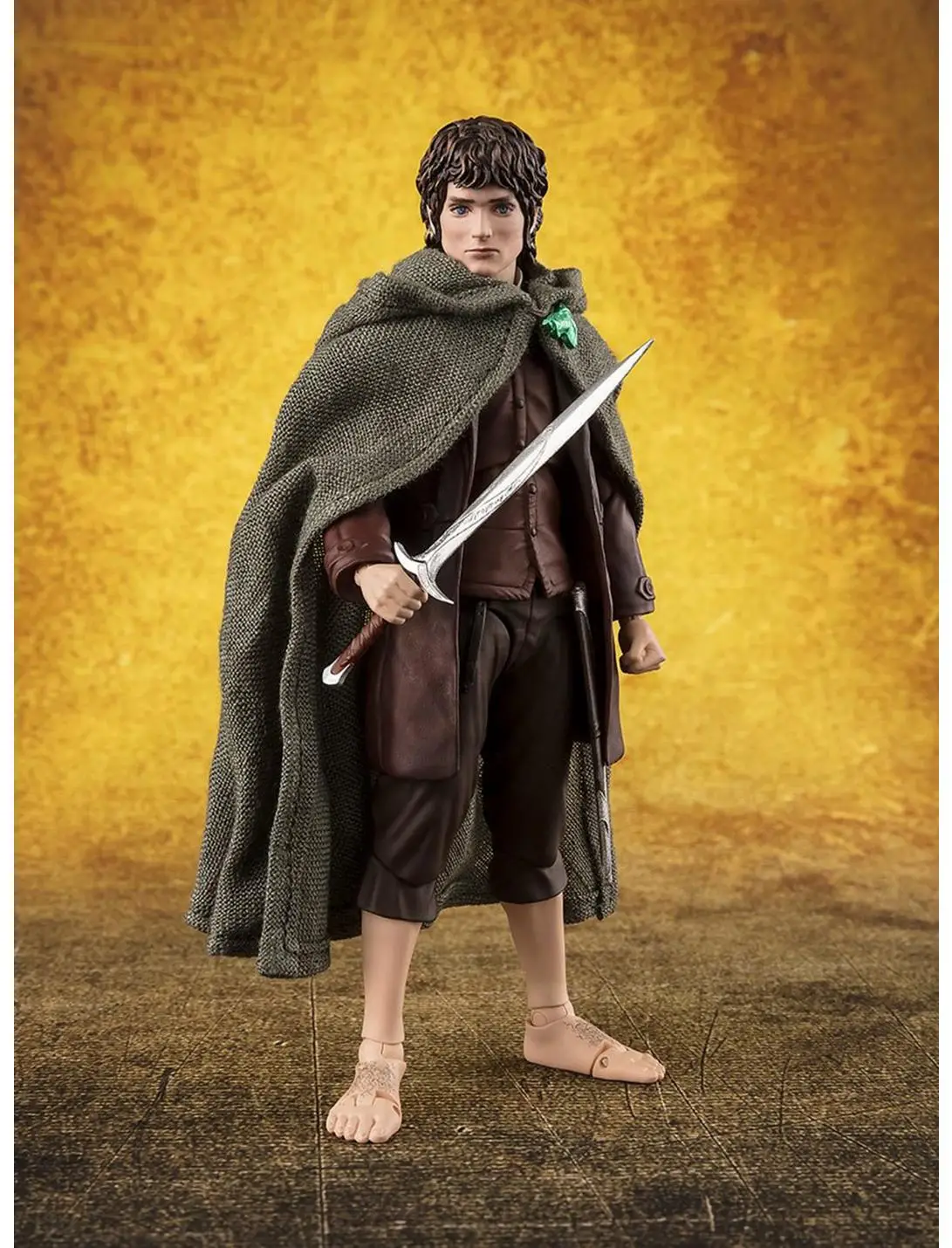 Bandai Namco The Lord of The Rings: The Fellowship of The Ring S.H.Figuarts Frodo Baggins & Gollum Figure Set