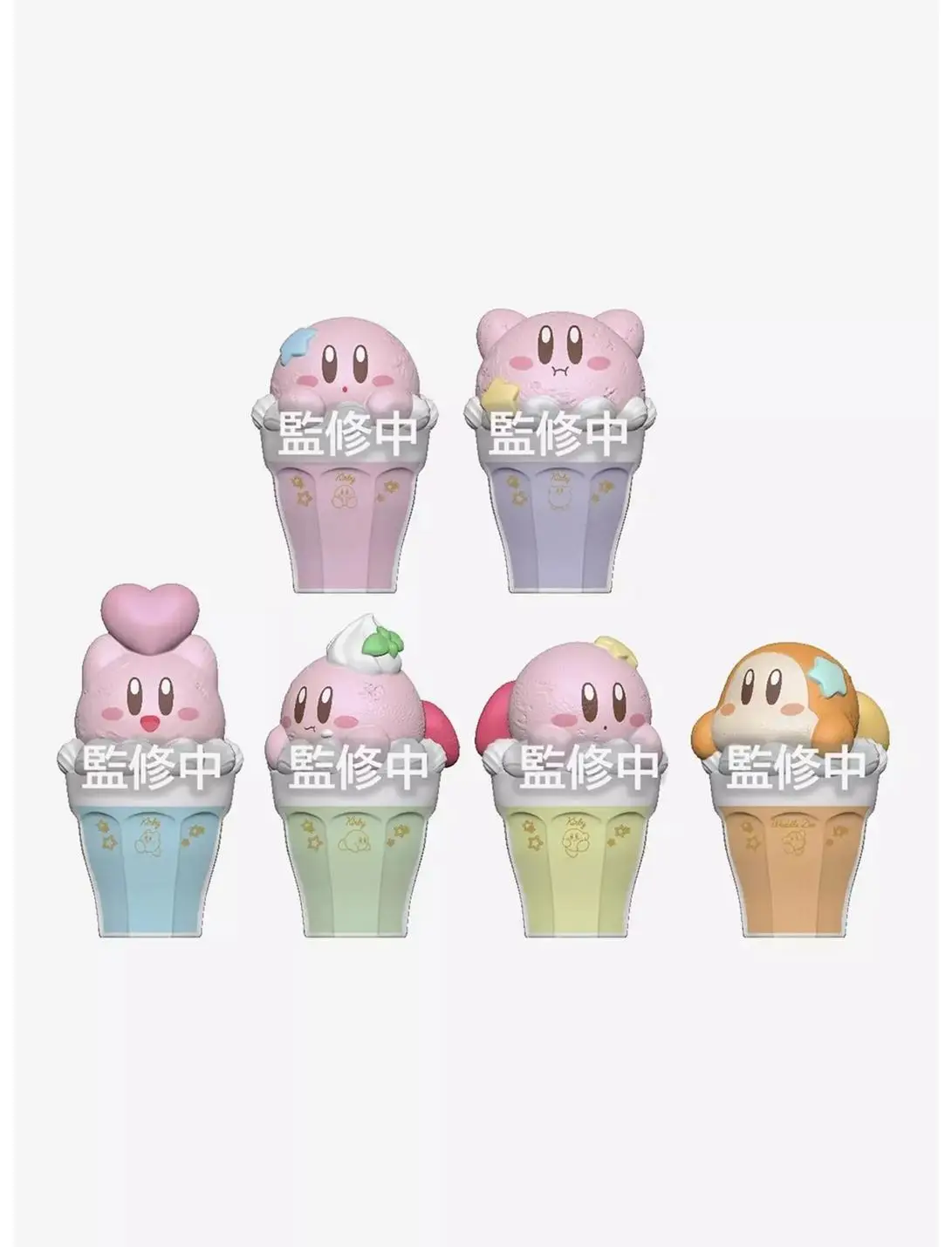 Bandai Shokugan Nintendo Kirby CharaLatte Blind Box Figure