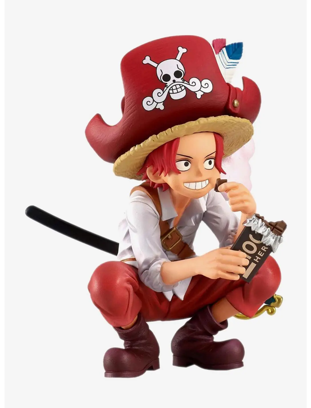 Bandai Spirits One Piece Masterlise Expiece Ichibansho Shanks -Pirate Apprentice- (Roger Pirates) Figure
