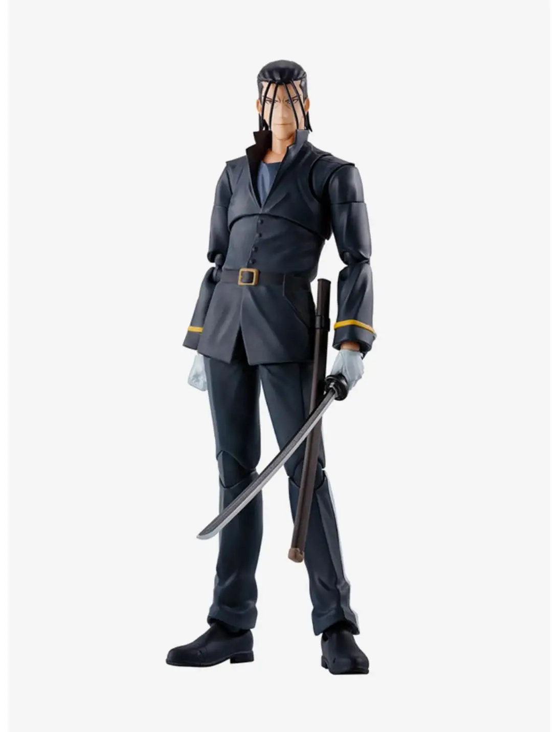 Bandai Spirits Rurouni Kenshin: Meiji Swordsman Romantic Story S.H.Figuarts Hajime Saito Figure