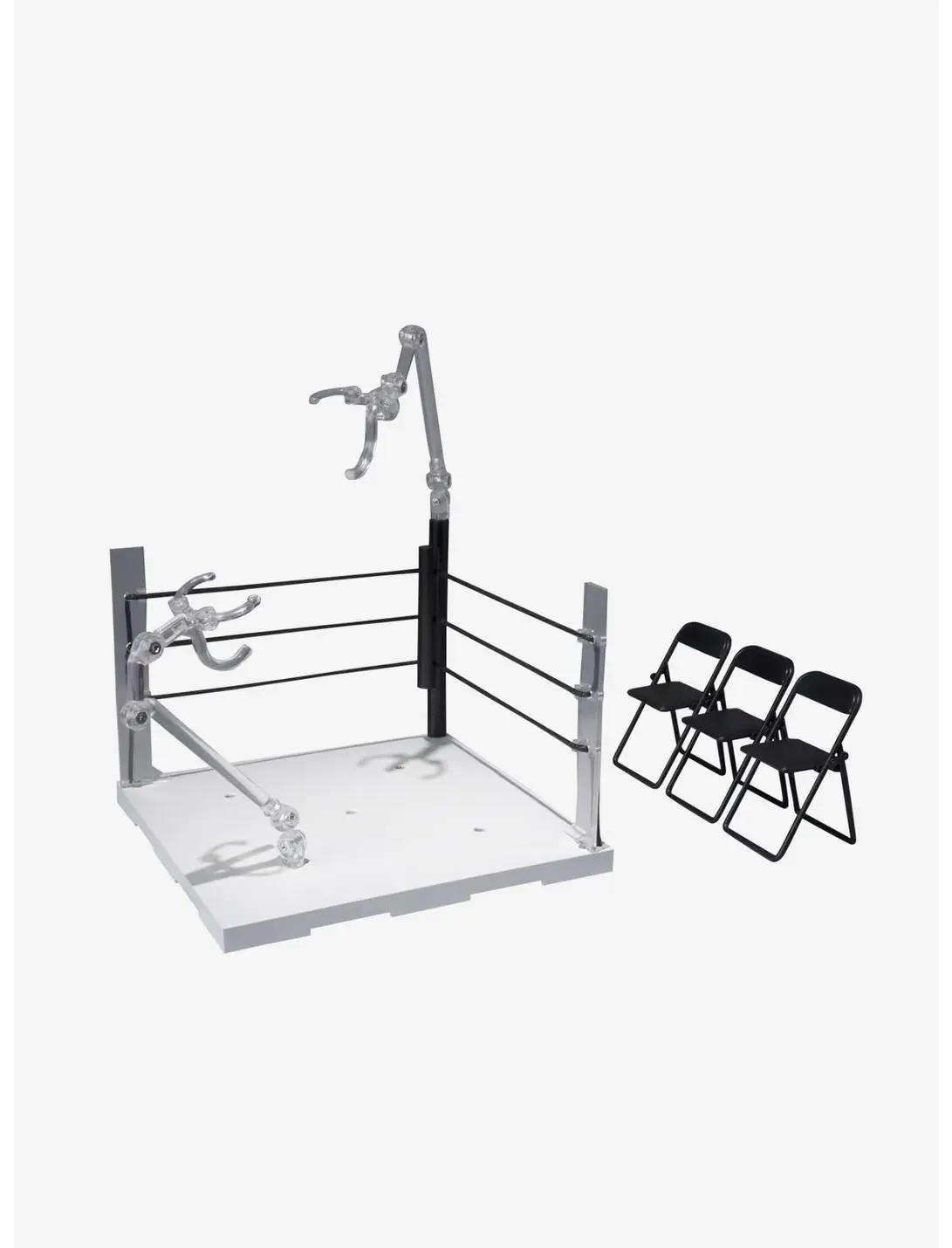Bandai Spirits Tamashii Stage Act Ring (Neutral Corner) & Folding Chair Set