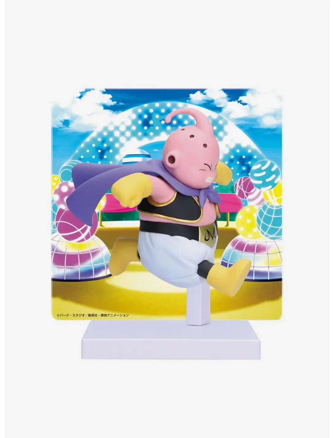 Banpresto Dragon Ball Daima Majin Buu (Mini) Figure with Panel