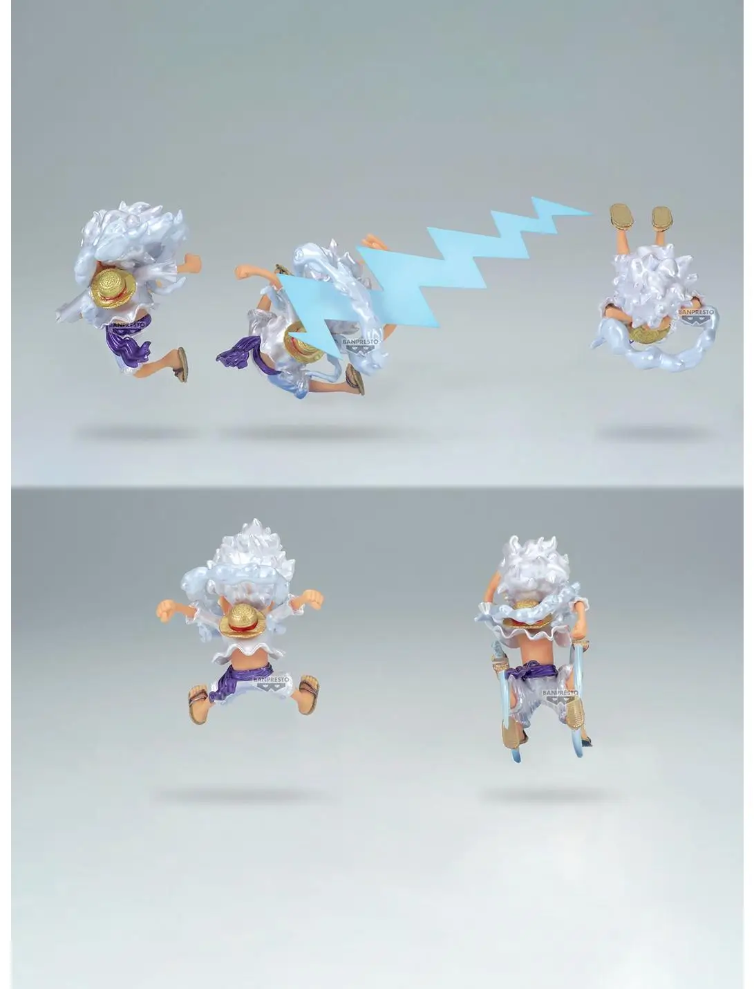 Banpresto One Piece World Collectable Figure Monkey D. Luffy Gear Blind Box Figure (Special Metallic Color Ver.)