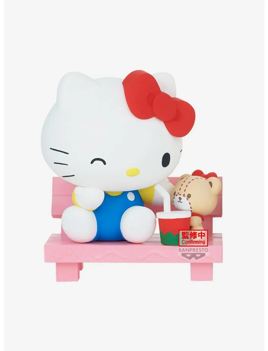 Banpresto Sanrio Sofvimates Hello Kitty On Bench Figure