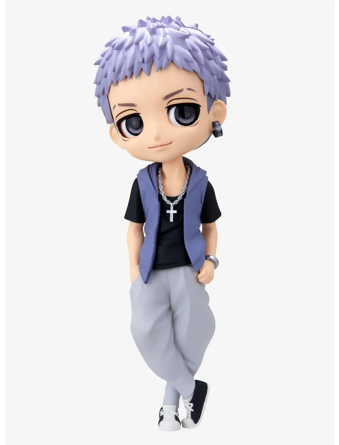 Banpresto Tokyo Revengers Q Posket Takashi Mitsuya (Plain Clothes Ver. A) Figure