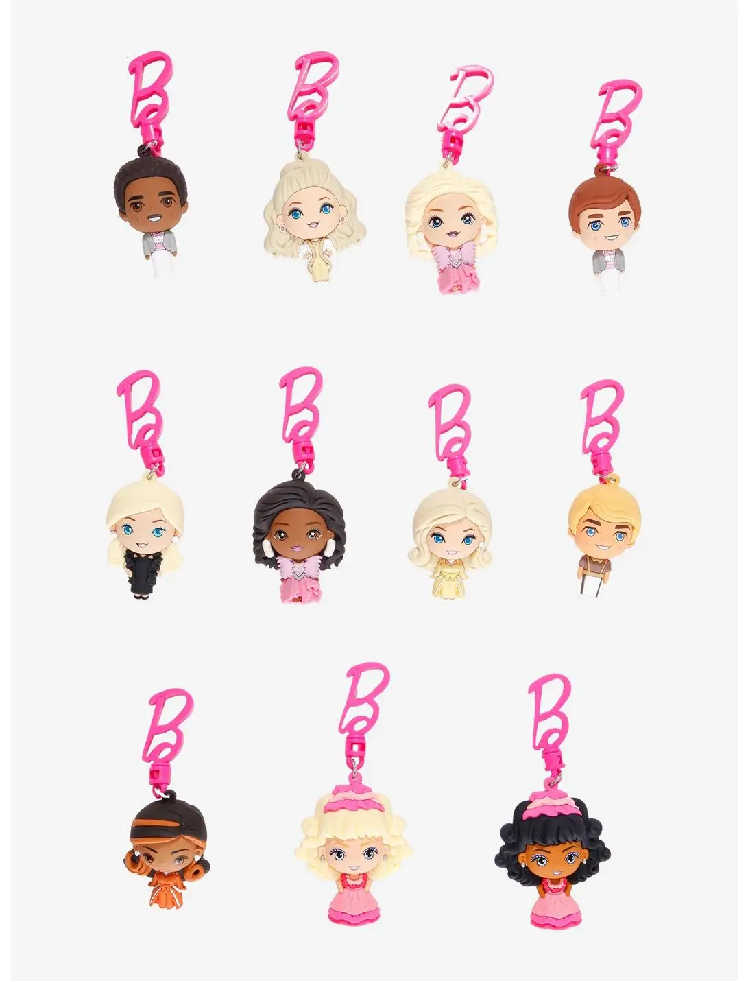 Barbie Ken & Barbies Blind Bag Figural Bag Clip
