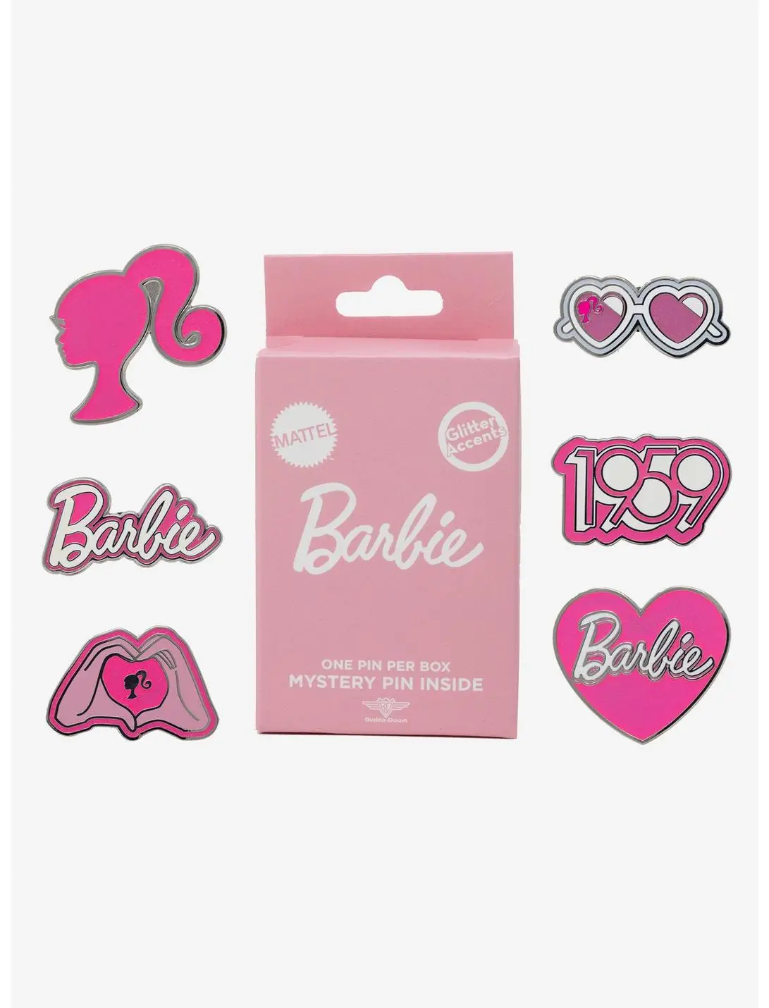 Barbie Mystery Enamel Pin Blind Box Series