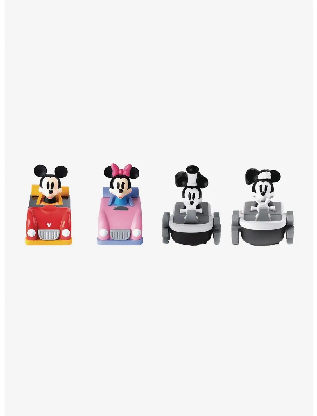 Beast Kingdom Disney Classic Mickey & Minnie Pull Back Car Figure Set (D100 Ver.)