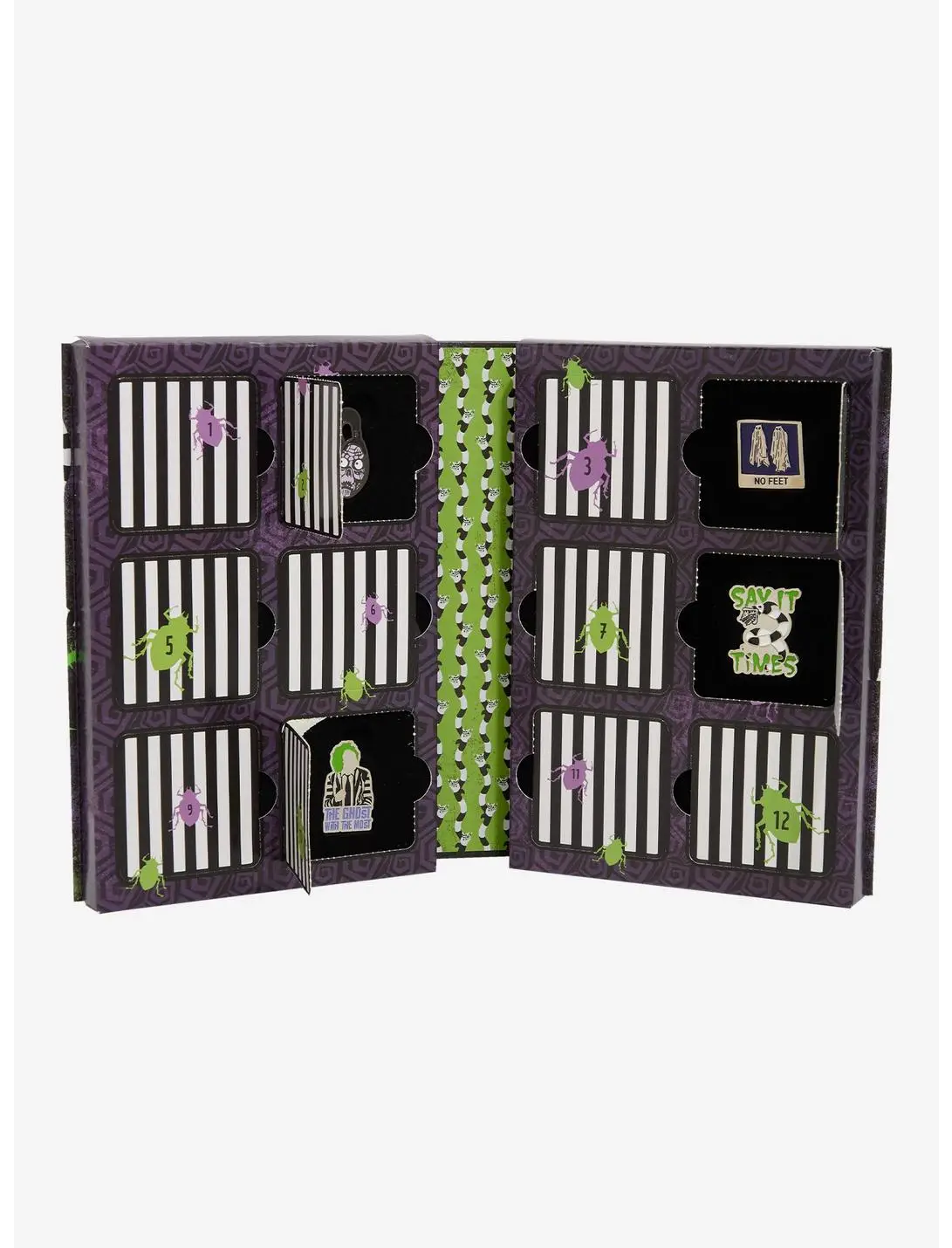 Beetlejuice 12 Days of Pins Collector's Countdown Set — BoxLunch Exclusive