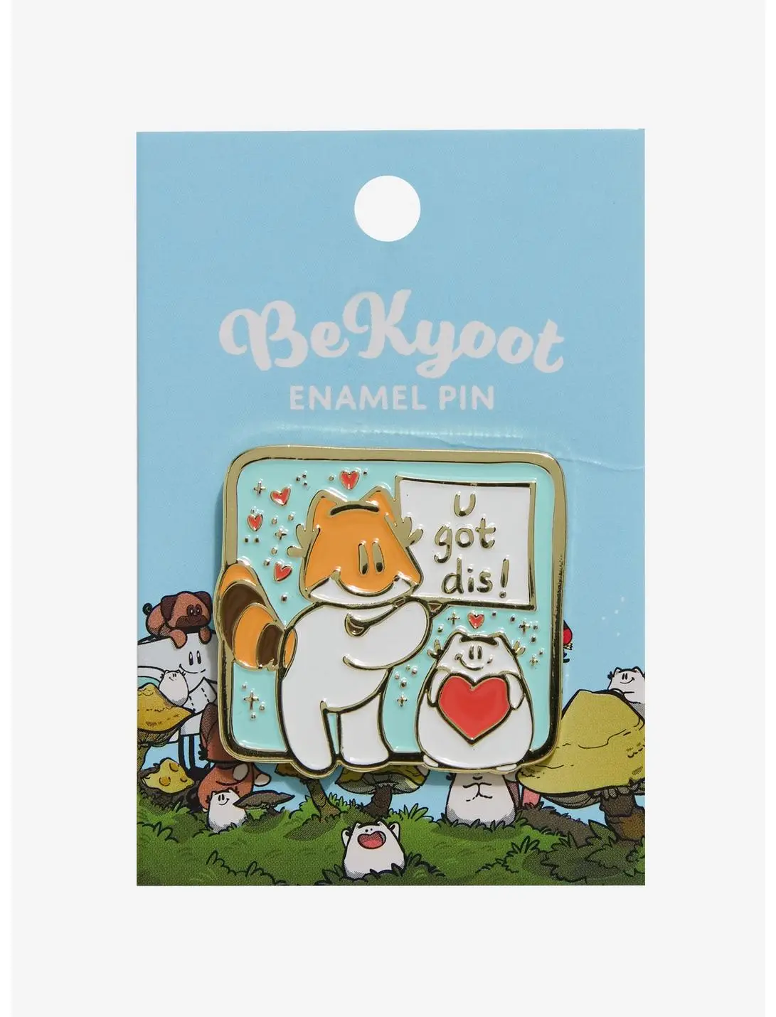 BeKyoot Coconut U Got This Enamel Pin